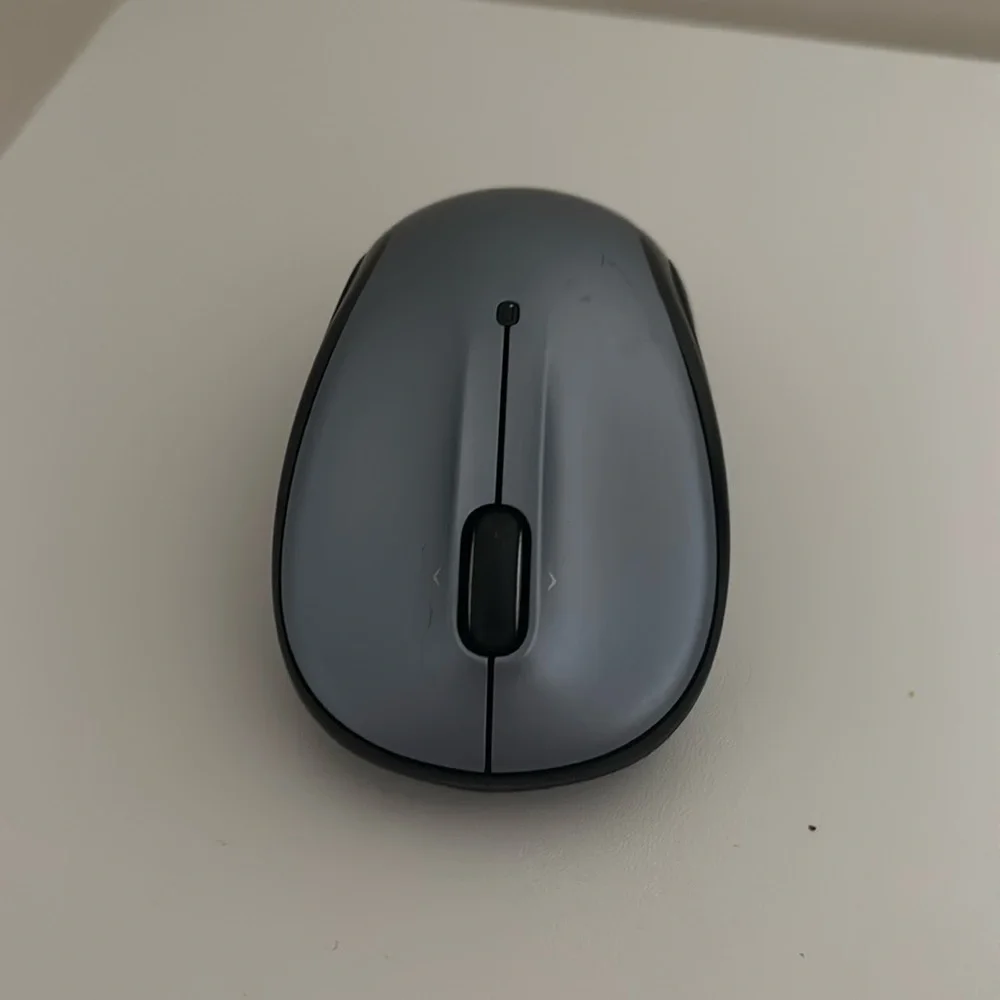 Logitech Wireless Mouse in Sleek Black and Silver